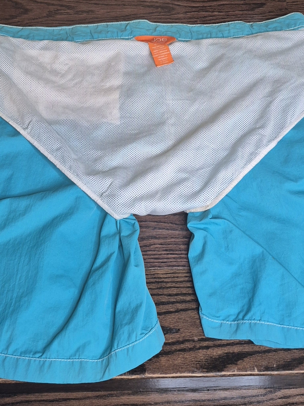 Men's Turquoise Swim Shorts with Drawstring - Picture 8 of 13